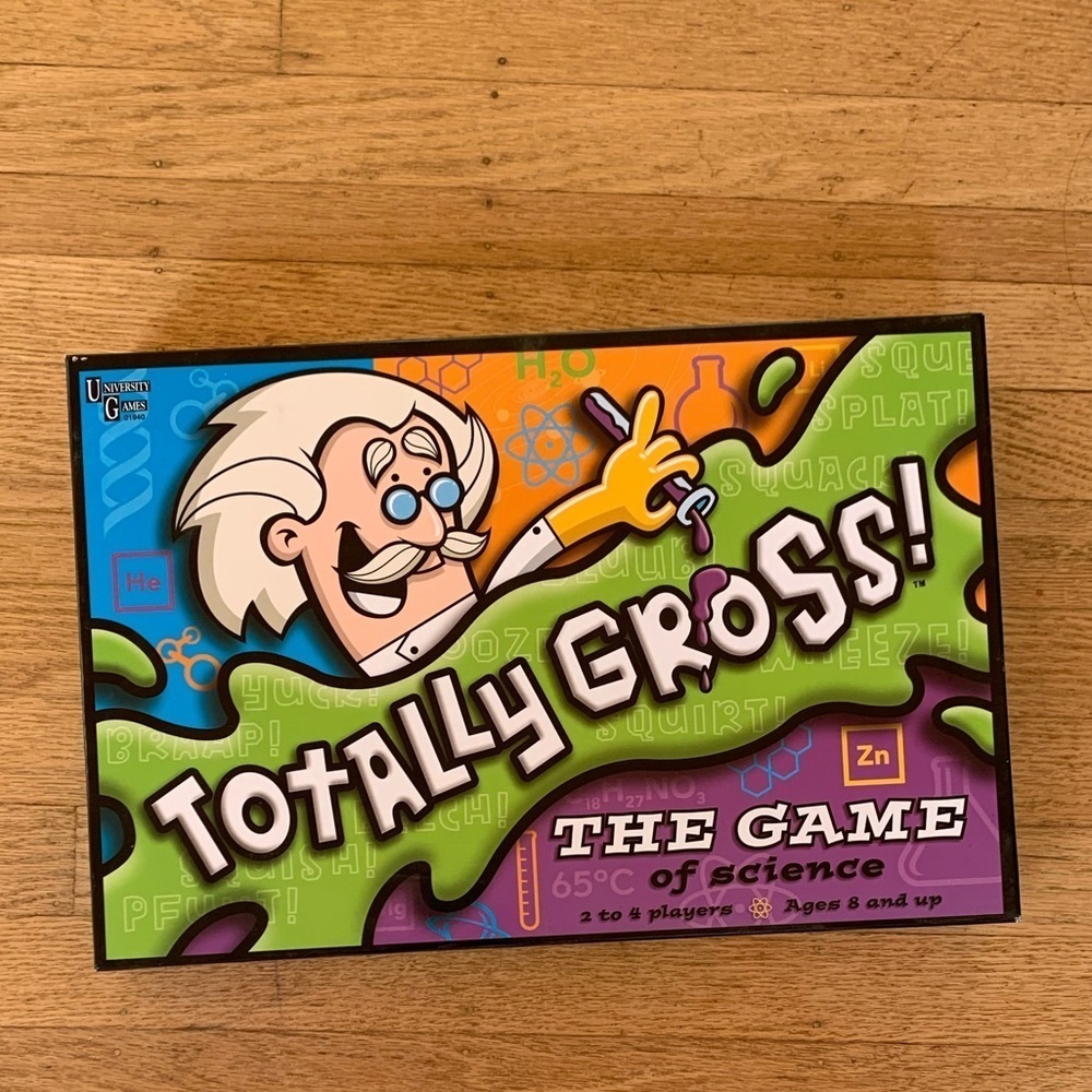 Totally gross slime board game
